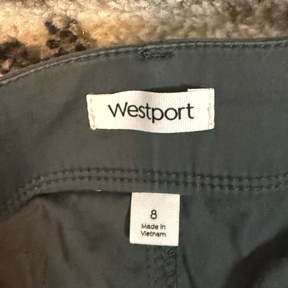 Westport Women’s Army Green Cotton Nylon Pants Adjustable Length Size 8 - Picture 2 of 16